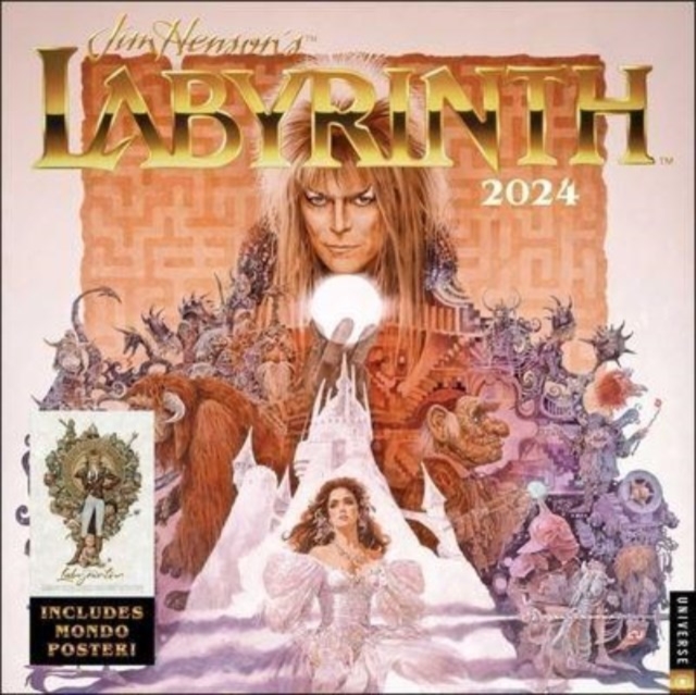 Jim Henson's Labyrinth 2024 Wall Calendar Jim Henson Company