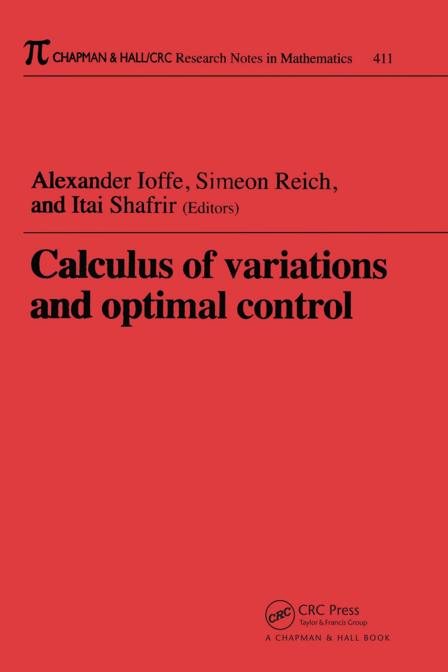 Calculus Of Variations And Optimal Control Alexander Ioffe Simeon Reich Ebook Fixed Page Etextbook Pdf Abe Pl