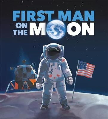 picture of first man on the moon